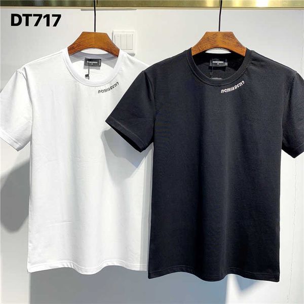 

dsquared2 dsq2 ss20 нового прибытия верхнего качество d2 одежды для мужчин футболки для печати улицы износ тройники с коротким рукавом -3xl, White