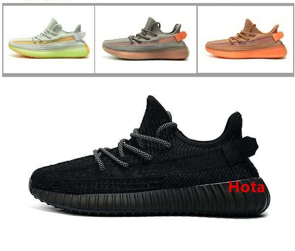 

west clay black reflective kanye static running shoes gid glow trfrm zebra cream white beluga 2.0 sesame designer sneakers us 5-13