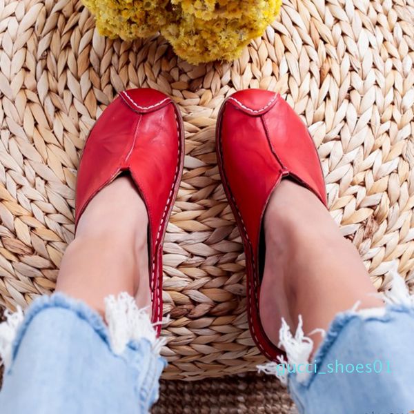 

litthing 2020 women round toe flats slide sandals summer slippers beach shoes woman mule flat sandals sandalia feminina g01, Black