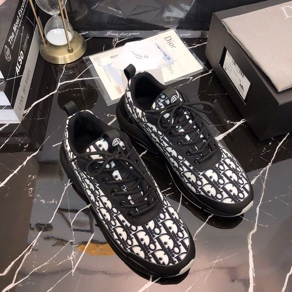 

2020 new du luxury designer b24 sneakers couple casual shoes men and women fashion leather sneakers