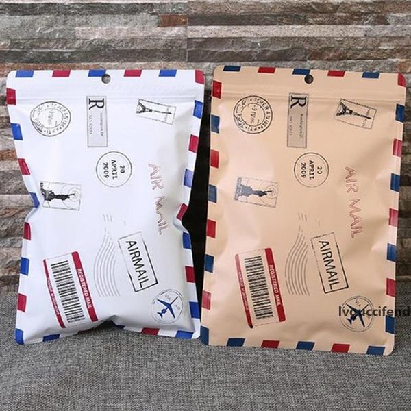 

17*24.5cm aluminum foil reclosable bag underwear underpants storage mylar foil packaging bag factory wholesale lz1209