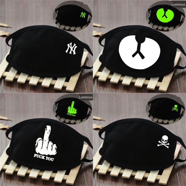 

new simple biden mask dust-proof neutral head face neck protection fitness bib biking leggings geometric pattern printing #915#269, Black