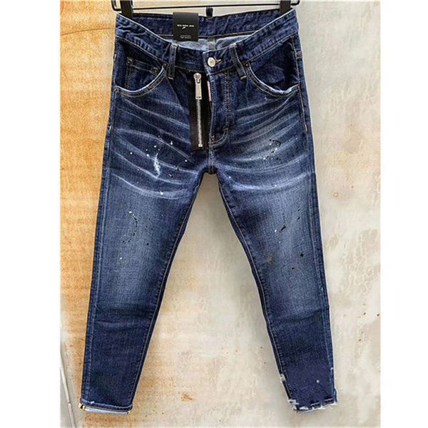 

2020 fashion men jeans mens slim casual designer pants elastic trousers light blue fit loose cotton denim mens biker jeans fear of god