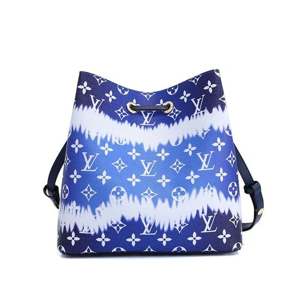 

womens leather bucket bag sac bandoulière retro drawstring shoulder bags luxury designer ladies messenger crossbody bags