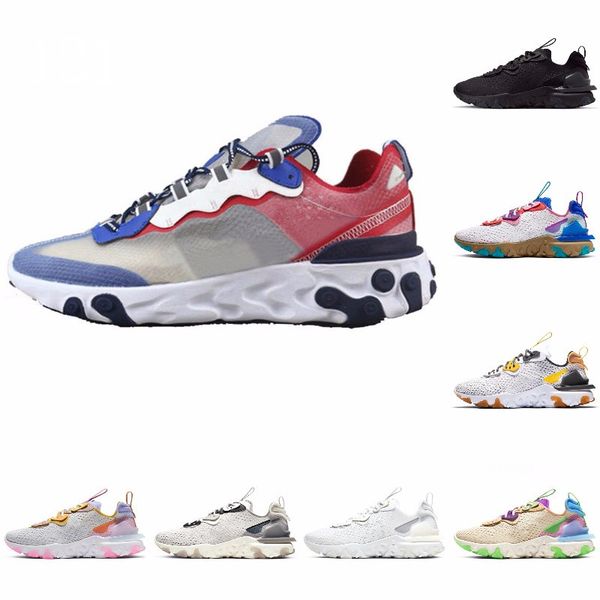 

men shoes script undercover element mens running shoes for men women highlighted taped seams black white trainer sports sneakers 87 s#07-179