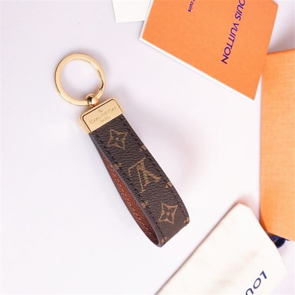 

2020 luxury keychain high qualtiy key chain & key ring holder brand designers key chain porte clef gift men women car bag keychains, Silver