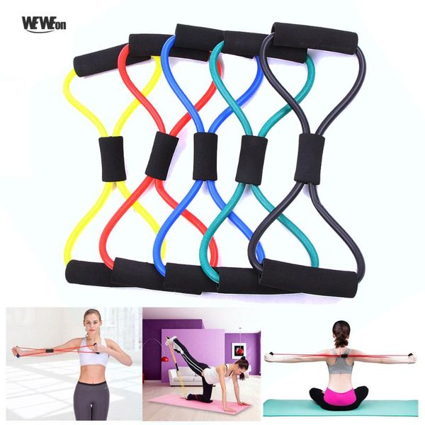 

8 word fitness equipment expander rope gym resistance bands rubber bands for fitness elastic band workout gym exercise train