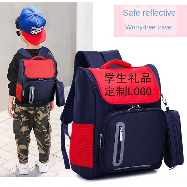 

pupils space schoolbag 1-6 grade boys and girls training bag backpack tutorial class backpack printing