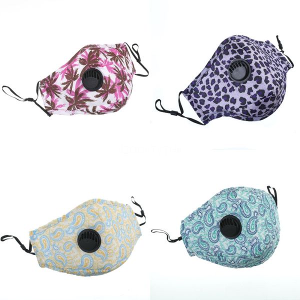 

leopard hanging ear mask triangle scarf cheetah digital print face mask outdoor mountaineering anti dust breathable magic #769#777#389, Black