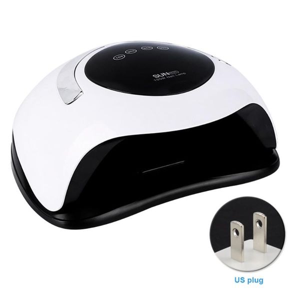 

120w for polish gel led uv lamp abs home salon nail dryer portable professional