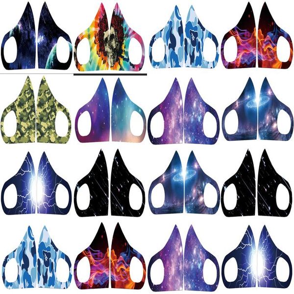 

starry sky mask тушь de calavera galaxy mask maschera mimetica verde starry sky хорошего качества лучшие продажи удобная и дышащая upsub