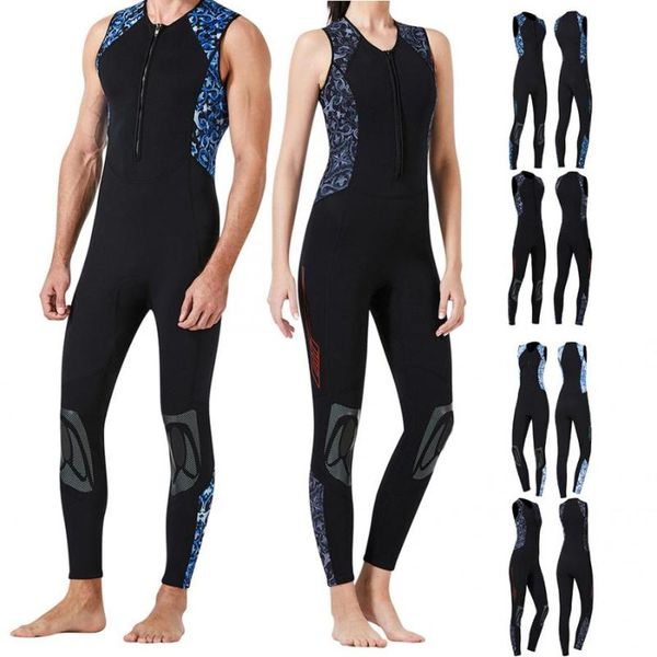 

3 мм гидрокостюм неопреновый цельный гидрокостюм зима нет рукав мужчины купальники предотвратить серфинг подводное плавание костюм одежда