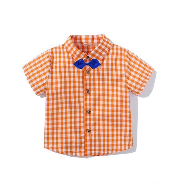 

raanv 2 pieces of 2020 clothing cotton children's shirt cartoon western style short-sleeved shirt for tong chen shan children's to, White;black