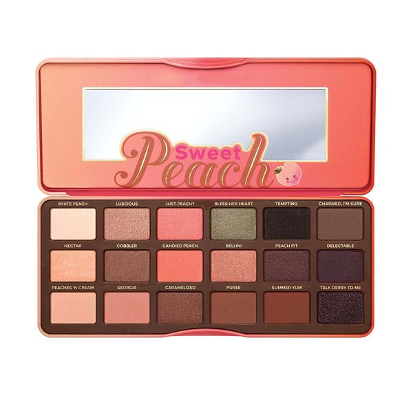 

eye makeup brand two faced 18 color eyeshadow palette 18 x 0.85g