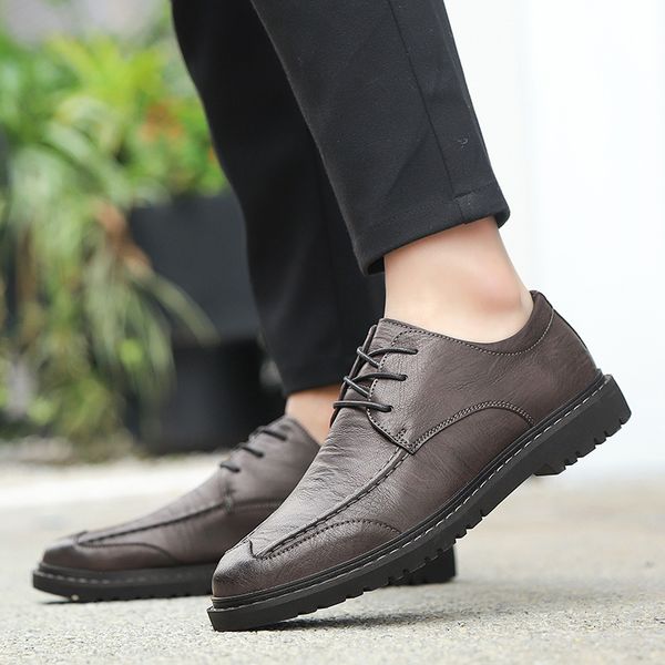 

leather sports mens fashion causal shoe hombre sneakers male sapato leisure mens shoes for 2020 cuero black breathable