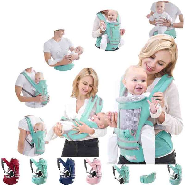 

hipseat baby carrier breathable ergonomic backpack 0-36 month baby newborn prevent o-shaped legs kangaroo wrap sling travel