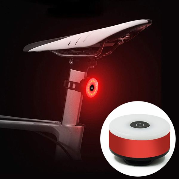 

mini led bicycle tail light bike rear light usb rechargeable cycling safety warning night riding lights accessories