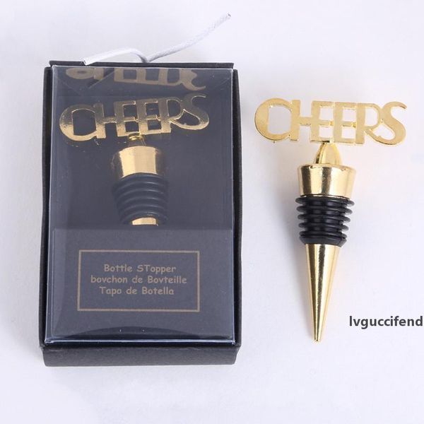 

cheers wine bottle ser golden wedding souvenirs favors for birthday party gifts wedding favors