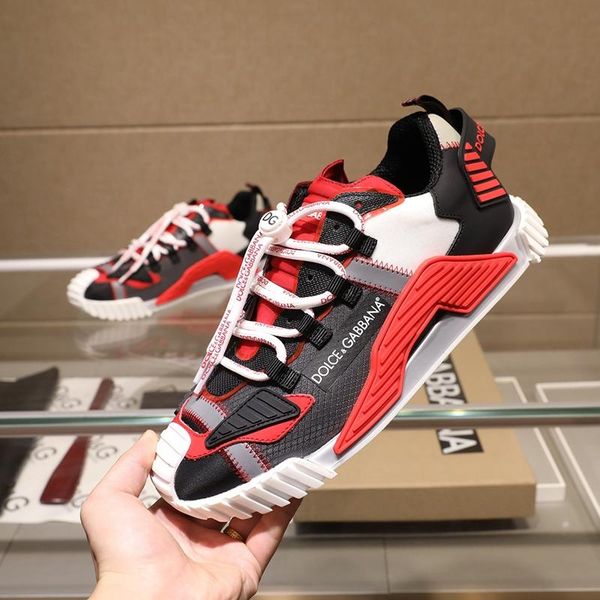 

112 brand designer high-quality men's casual sports shoes, outdoor casual shoes, with original box packaging size 38--45, Black