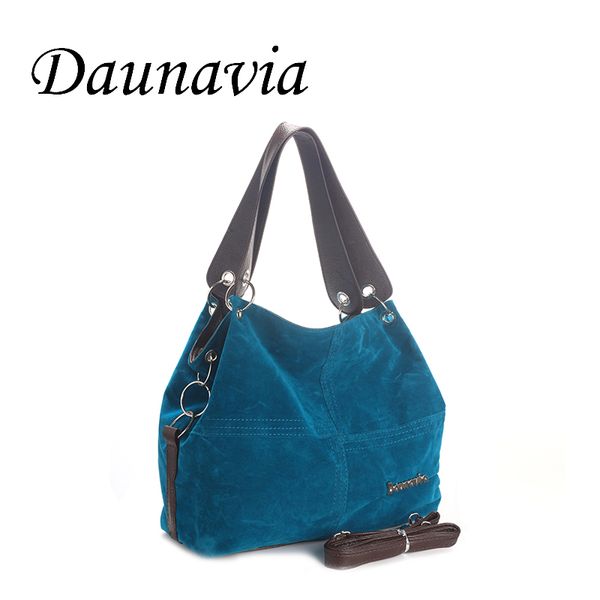 

daunavia brand handbag women shoulder bag female large tote bag soft corduroy leather crossbody messenger for women 2020