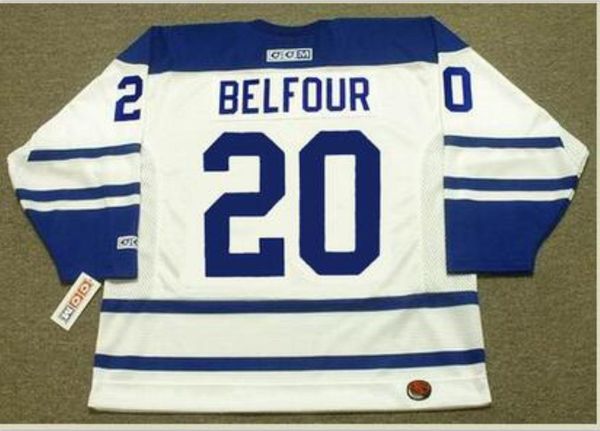 

mens # 20 ed belfour торонто мэйпл лифс 2002 ccm hockey джерси или заказ любое имя или номер ретро-джерси, Black