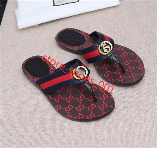 

new men and women xshfbcl web strap thong sandal men's sandals fashion casual slippers size 36-45, Black