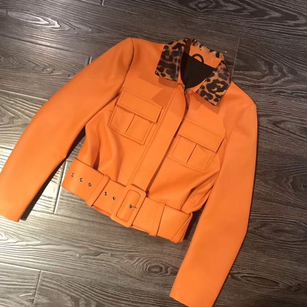 

women 100% genuine coats 2020 fashion lady bomber motorcycle real sheepskin jackets soft leather, Black