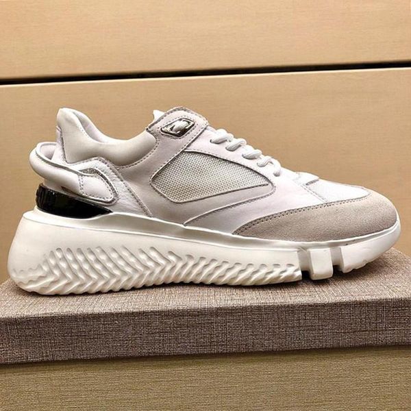 

new arrival runners veloce white men 's shoes zapatos de hombre breathable vintage lace -up low style autumn and winter casual sho, Black