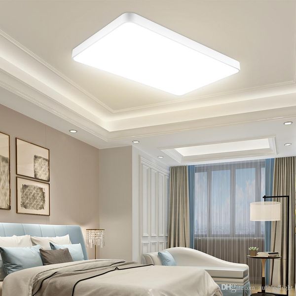 

40cm 50cm 60cm 90cm squre led ceiling lights 110v with remote controller white for home indoors l