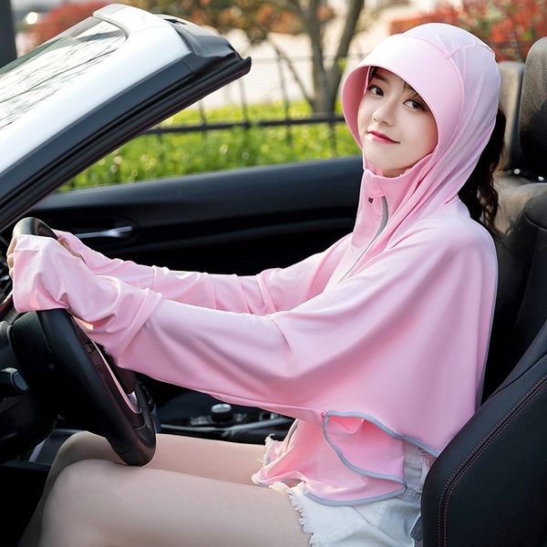 

korean-style uv-proof outdoor electric vehicle sun electric vehicle toque female female casual sunhat sun hat, Blue;gray