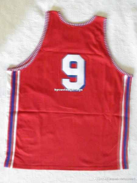 

mitchell ness &n bob pettit st louis #9 sewn jersey nwt rare mens vest size xs-6xl stitched basketball jerseys ncaa, Gray