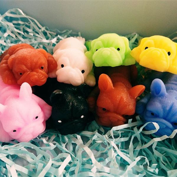 

novel and creative tpr online celebrity lie prone shapi dog pinch lemeng group decompress vent children's batch toy toy