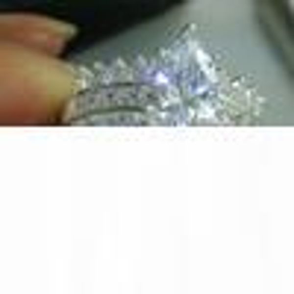 

u u wholesale fahsion jewelry 925 sterling silver white z cz women wedding ring gift