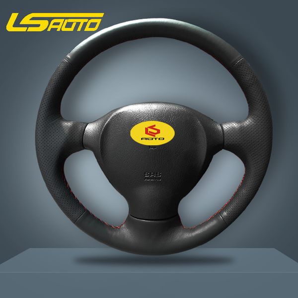 

braiding cover for the steering wheel cover for old santa fe funda volante steering wheel case car styling auto parts