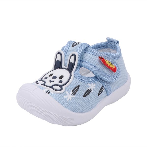 

insole 11-14cm new baby single shoes soft bottom canvas toddler shoes 0-2 years old with sound, Black