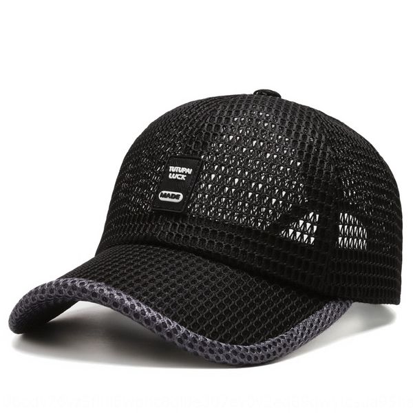

men's baseball outdoor sun hat sunscreen net hat breathable mesh baseball women's cap fishing cap, Blue;gray