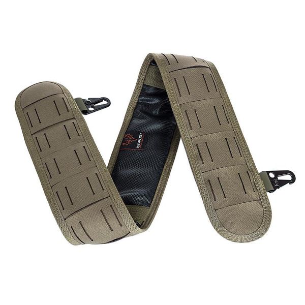 

waist support bf orion 4.0 laser cut silicone tactical seal outdoor multi-functional protector - rg + black s/m, Black;gray