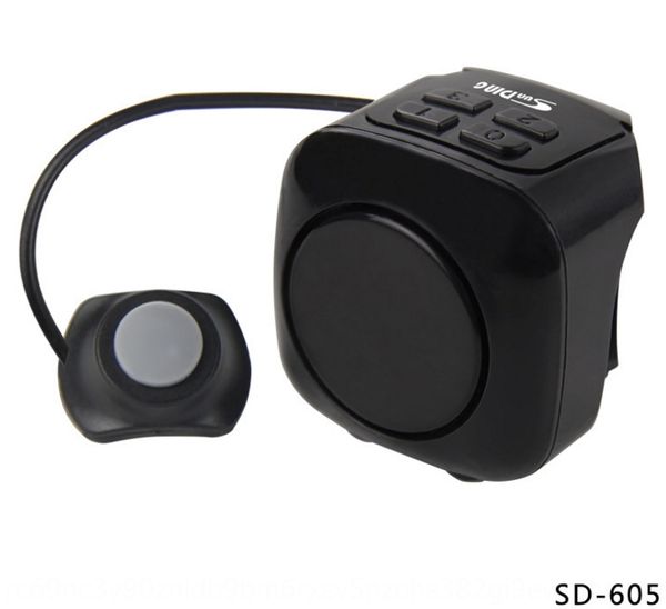 

605 new shundong coded alarm horn bicycle horn bicycle super large decibel anti-theft device