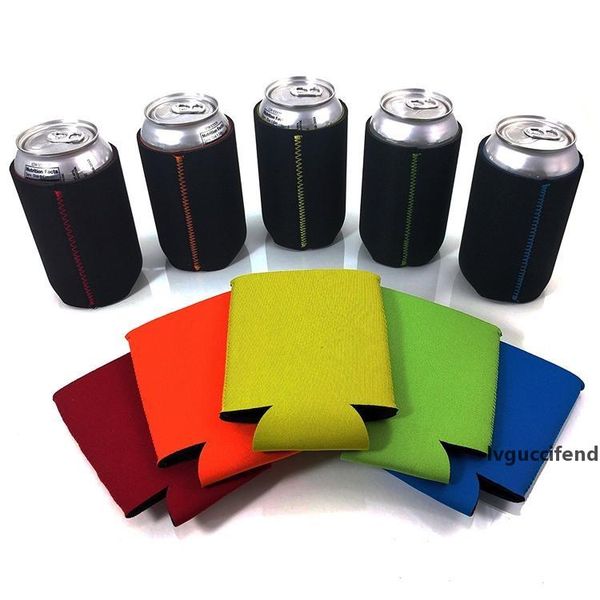 

foldable neoprene can cooler beer soda neoprene can cooler stubby holder beer cosy chilling wrap colorful customization