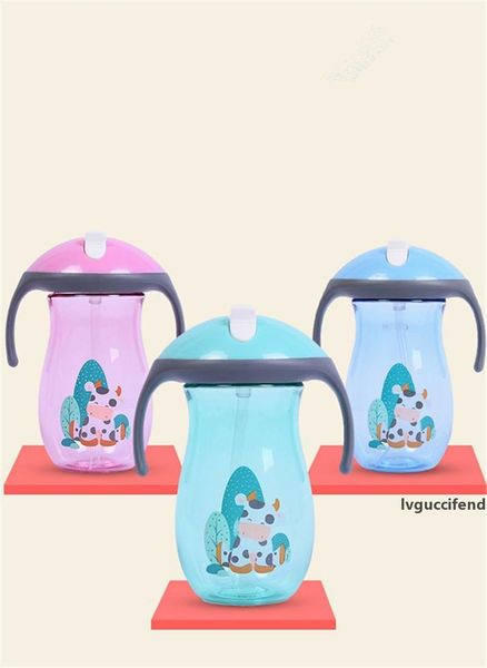 

11oz sippy cup trainer cup baby water bottle kids tumble baby nursing bottle with spill proof lid