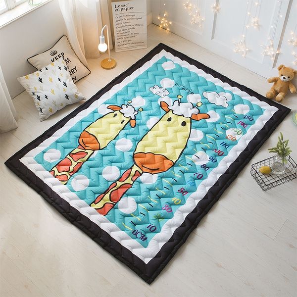 

kqq3r cotton cartoon baby children game anti-slip climbing thickened tatami cotton cartoon baby children game mat carpet anti-slip climbing