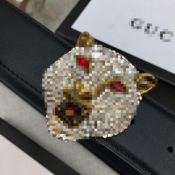 

конструктор tiger head сумка mouth рельефный пояс для мужчин класса люкс высокого качества конструктора коровьей пояса для женщин стиль пояс, Black;brown