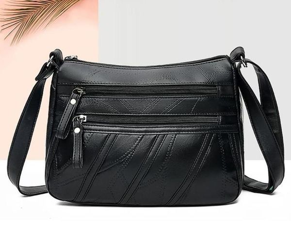 

women genuine leather shoulder bags fashion female bags for ladies crossbody bags black designer handbag 2020 new