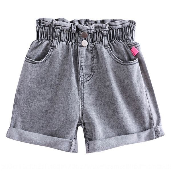 

girlsdenim шорты 2020 шорты брюки горячей pantsnew корейский стиль детский иностранный стиль универсален случайные шортах, Blue