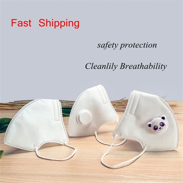 

child kids respirator disposable white non-woven mouth mask anti pollution breathable print face masks for kids dwe371
