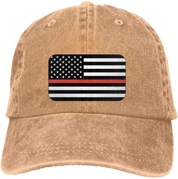 

firefighter red line flag soft casquette cap vintage adjustable baseball caps, Blue;gray