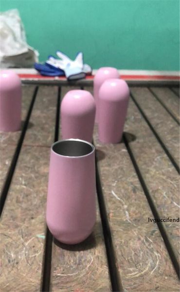 

12 colors in stock 6oz pink wine glasses wine tumbler 6oz insulated tumblers beer coral wine cup coffee mugs milk tea water cup