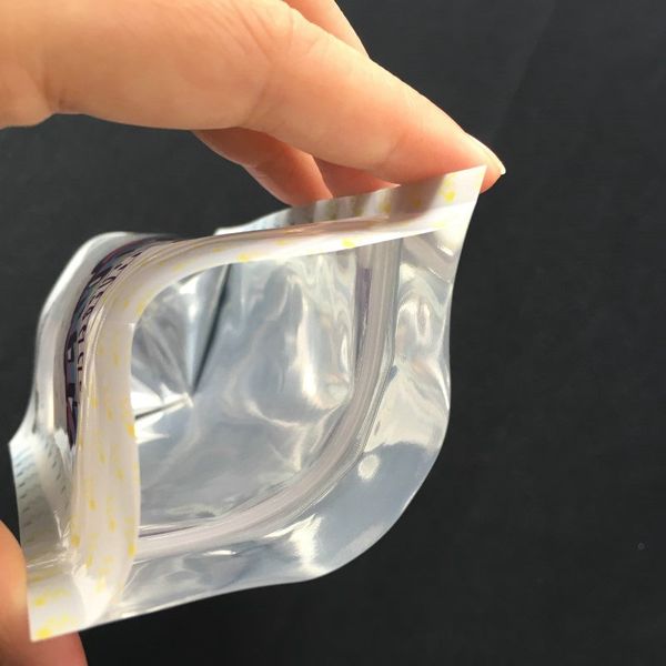 

2016 small size runtz bag 91127mm white stand up smell proof mylar bag dry herb pouch child proof custom vape cartridge bags ecig e2008 rpuf