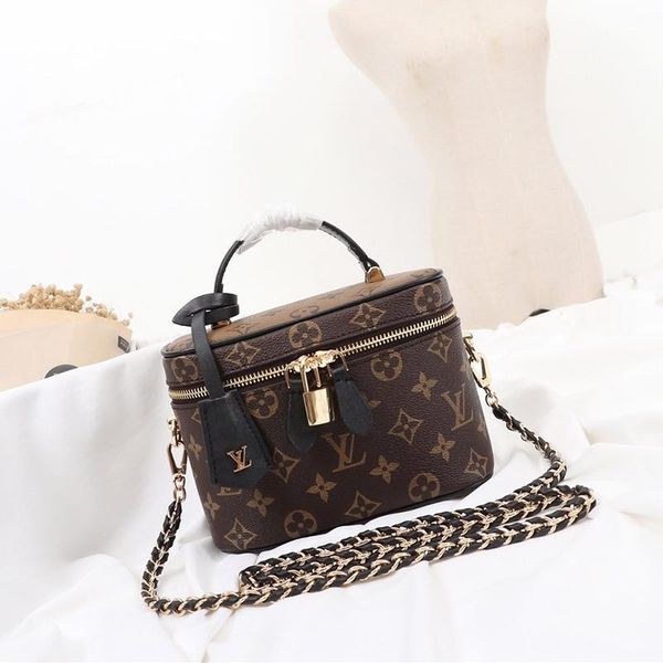 

leather handbag for women girl messenger bags with box fashion shoulder bags ladies party handbags bolsos de mujer bucket totes sale vintage