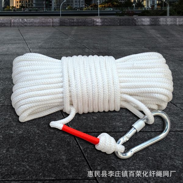

8mm 20 m fire safety emergency life safety fire escape rope climbing rope